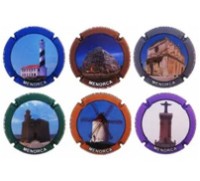 Henares Font X146725 a X146730 (6 Placas)