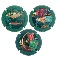 Fuchs de Vidal X252676 a X252679 (3 Placas) Fuchs de Vidal X252676 a X252679 (3 Placas)