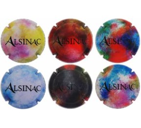 Alsinac X152680 a X152686 (6 Placas)